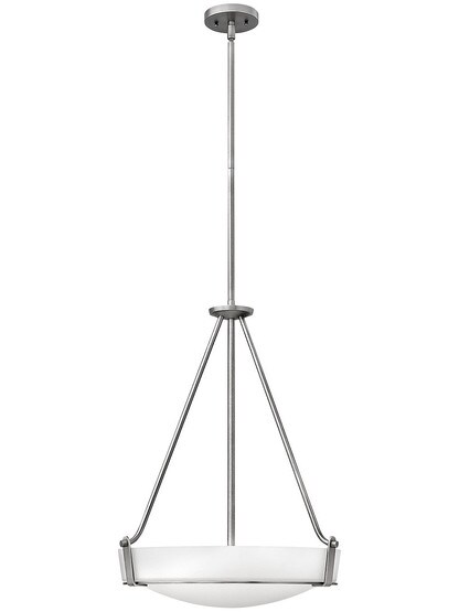 Hathaway 20 inch Bowl Pendant / Chandelier in Antique Nickel